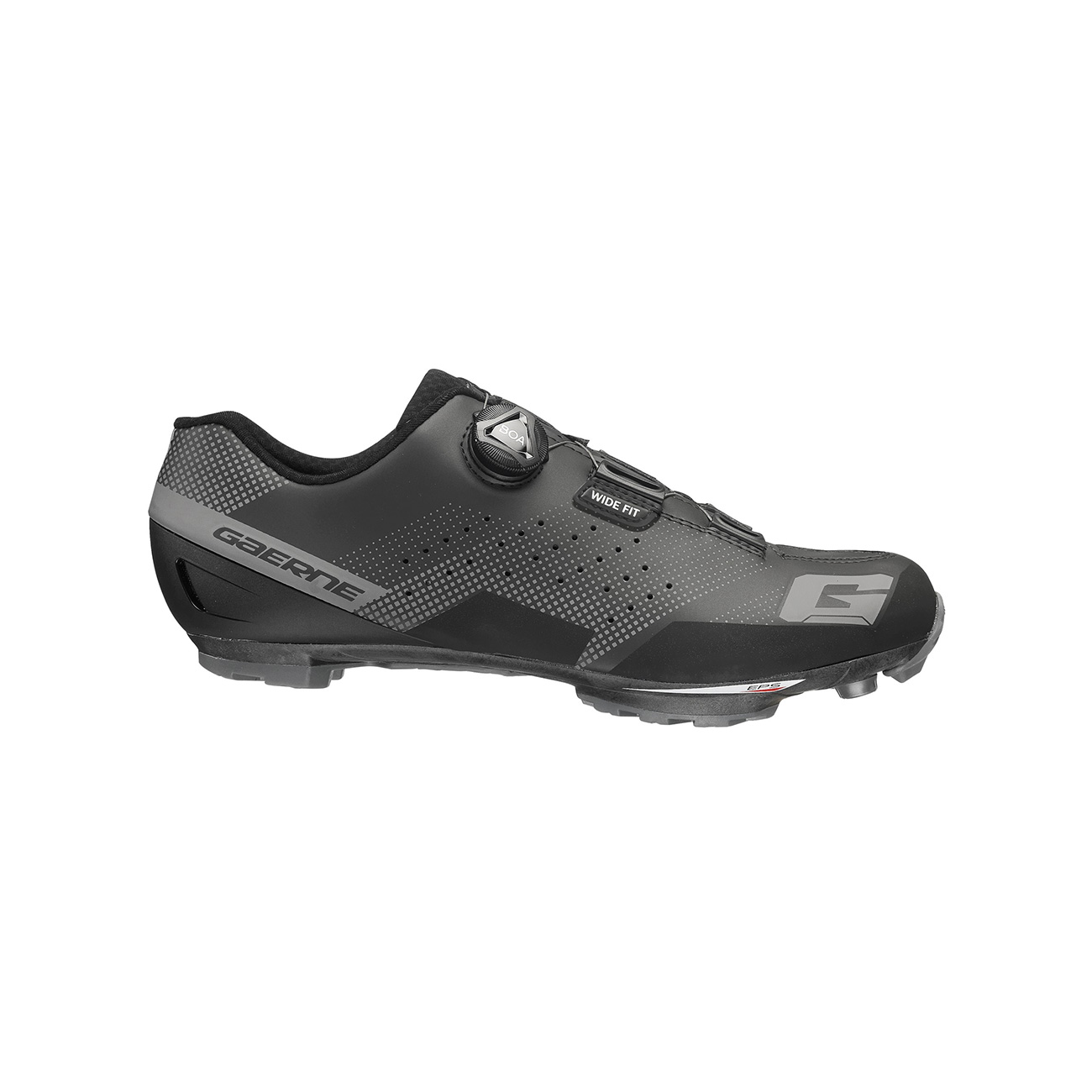 Gaerne HURRICANE WIDE MTB pantofi pentru ciclism - matt black roșu/negru 43