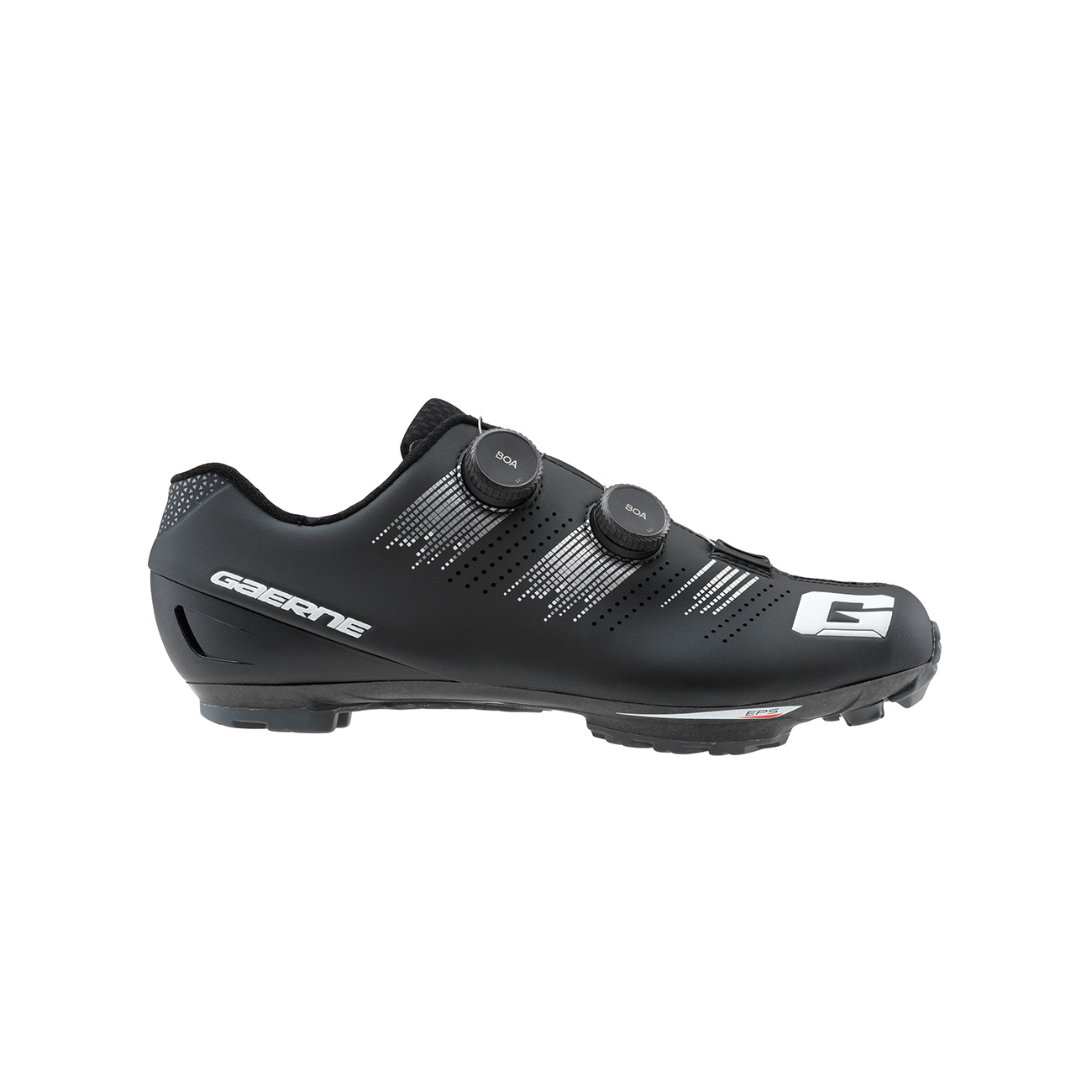 Gaerne KOBRA MTB pantofi pentru ciclism - matt black negru/roșu 44