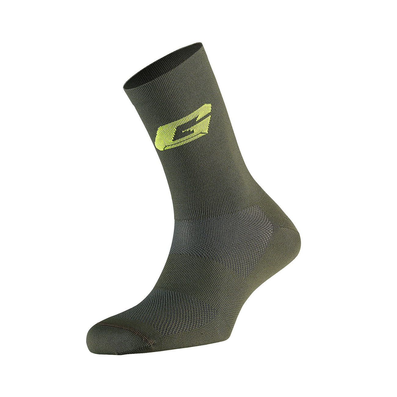 Gaerne PROFESSIONAL șosete - forest green unisex verde/galben S-M