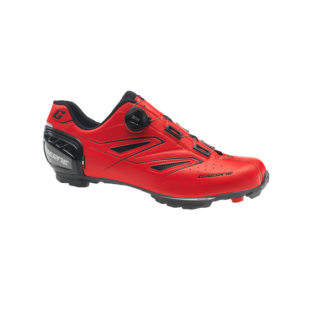 Gaerne HURRICANE MTB pantofi pentru ciclism - red negru/roșu 42