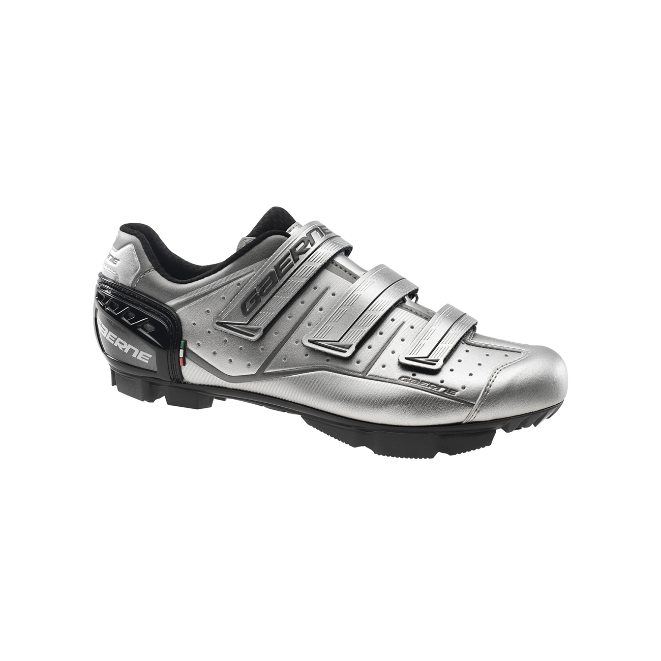 Gaerne LASER MTB pantofi pentru ciclism - silver negru/argintiu 40