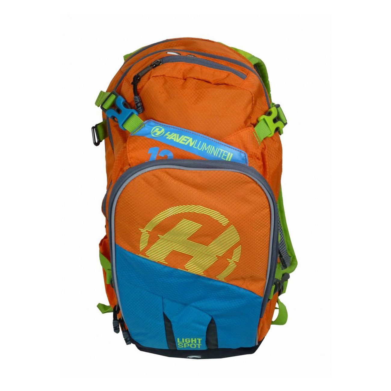 Haven LUMINITE II 18L rucsac - orange/blue/green albastru deschis/portocaliu/verde