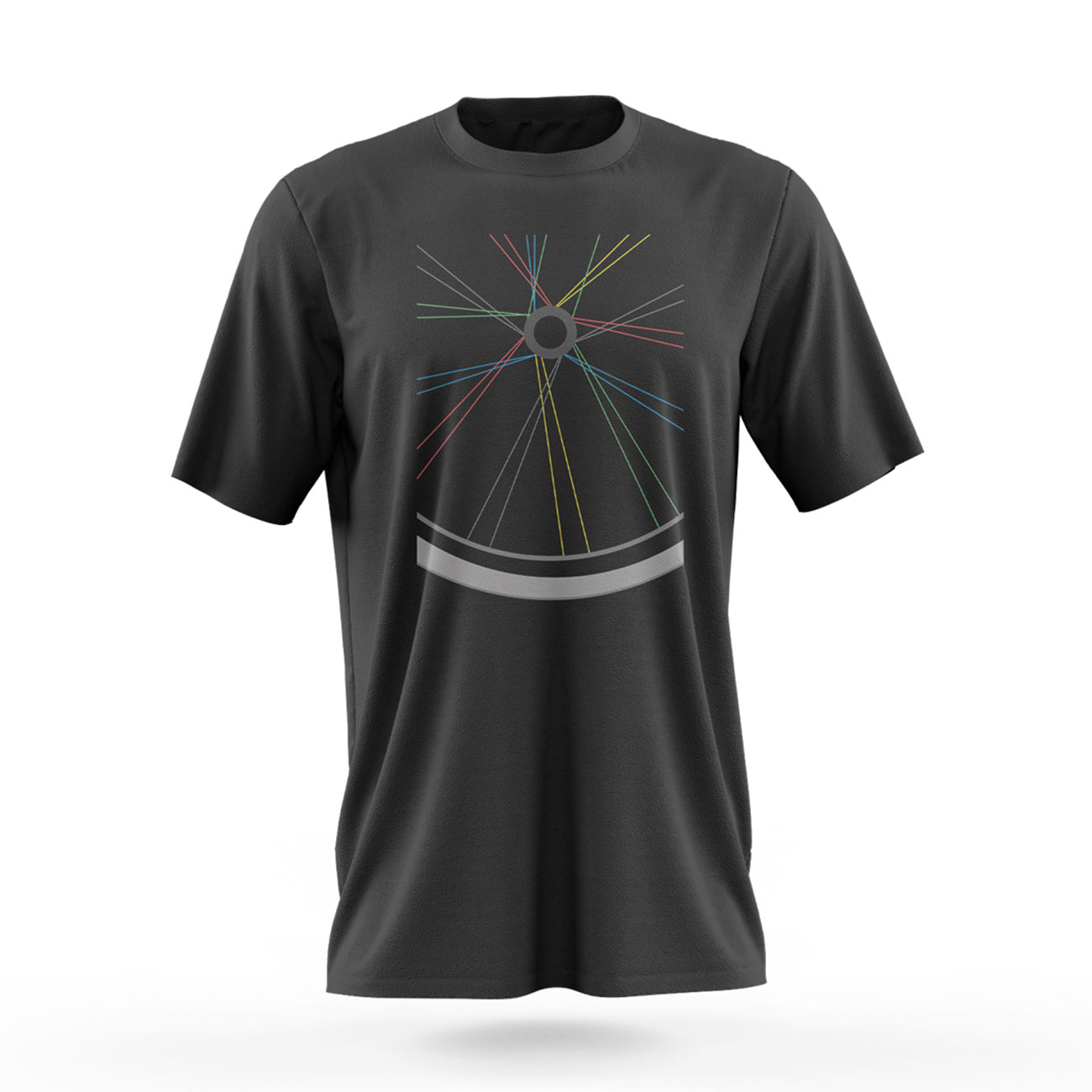 NU. by Holokolo RIDE THIS WAY tricou - black/multicolor unisex negru/multicolor S