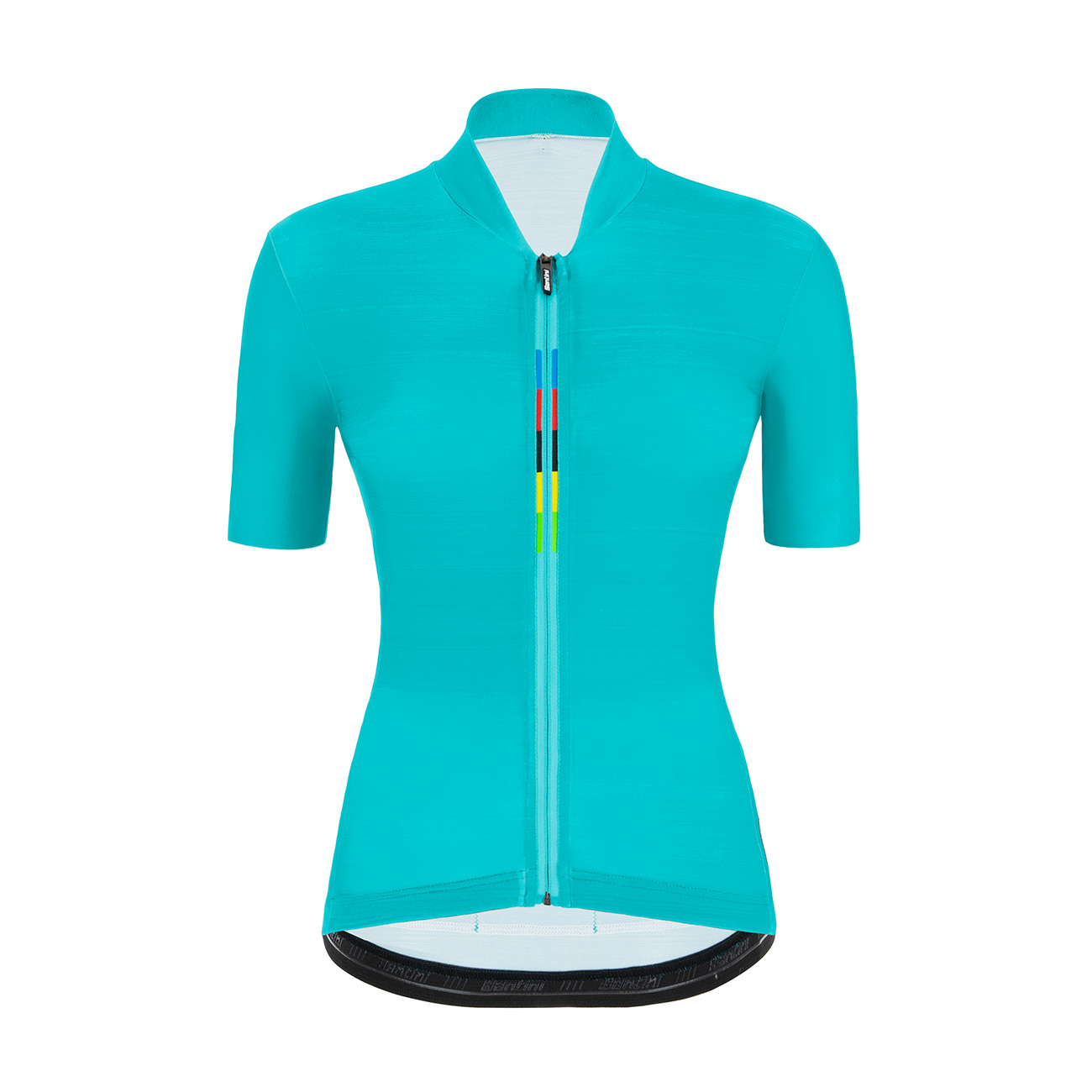Santini UCI RAINBOW LADY tricou - light blue female albastru deschis S