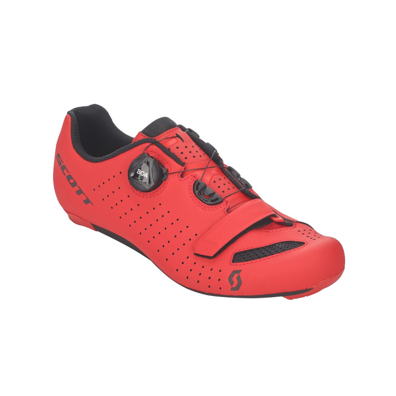 SCOTT ROAD COMP BOA pantofi pentru ciclism - red/black unisex negru/roșu 41