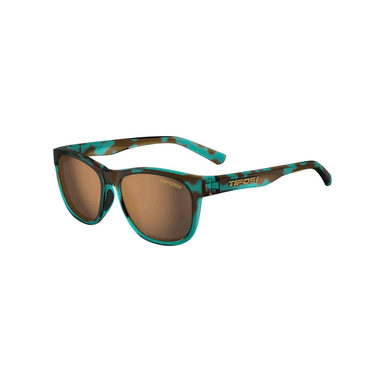 Tifosi SWANK ochelari - blue confetti male albastru/maro UNI