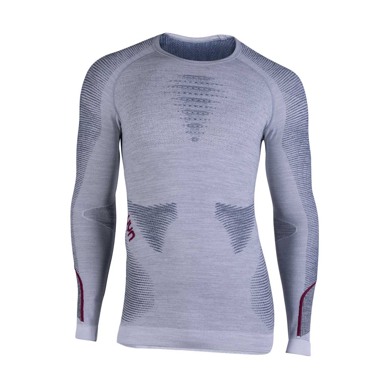 UYN AMBITYON tricou - white melange/avio/bordeaux gri/multicolor L-XL
